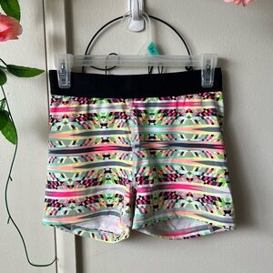 Victoria's Secret Neon Geometric Athletic Shorts